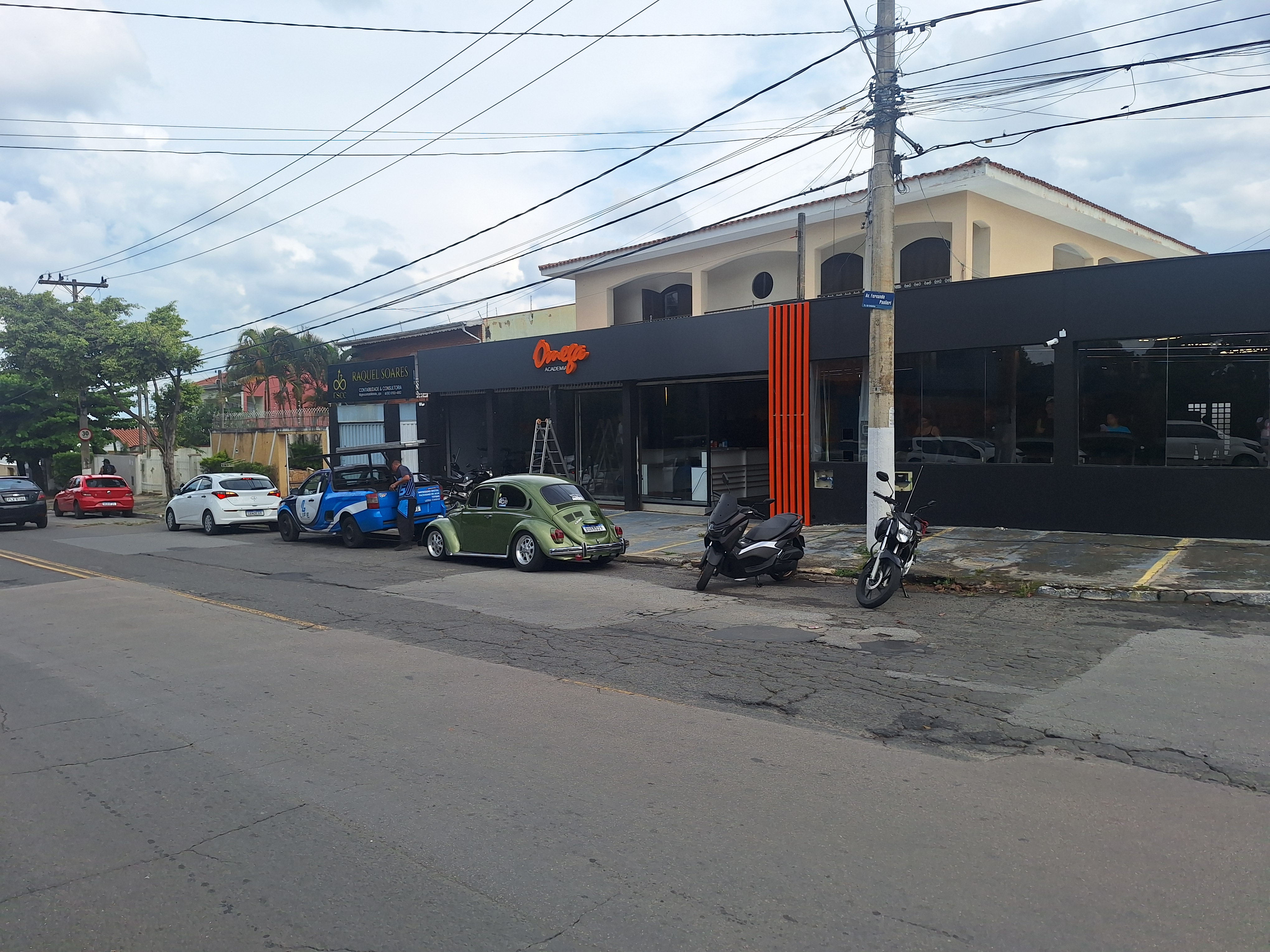 imagem interior da academia no Campos Elíseos